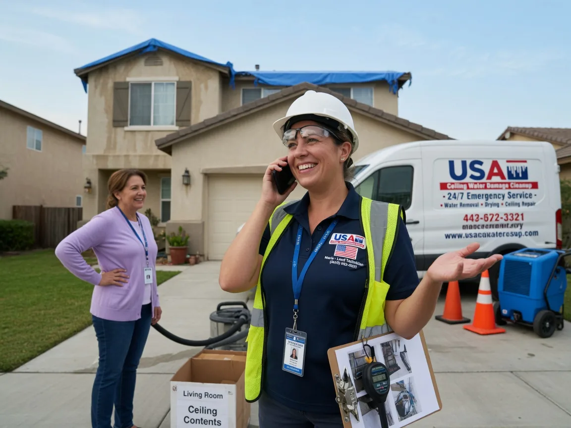 Ceiling Water Damage Restoration Stirum, ND FAQs